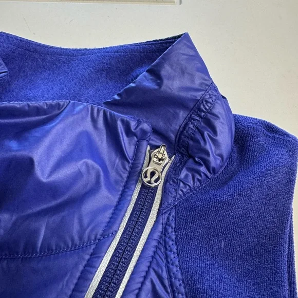 Lululemon Gust Buster Blue Running Sleeveless Jacket Vest Blue Size XS/S - Picture 3 of 7